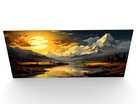 Wall Painting 3D Model