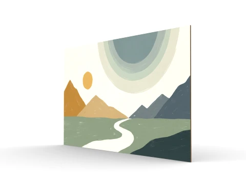 Wall Painting 3D Model