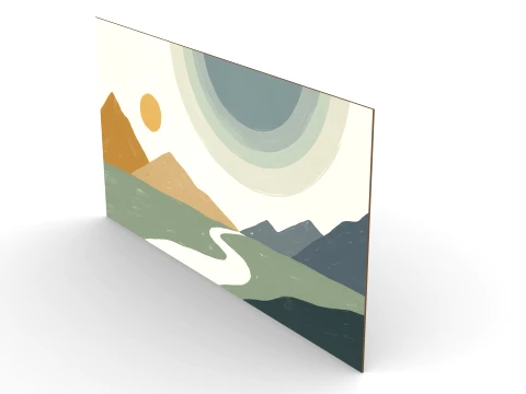 Wall Painting 3D Model