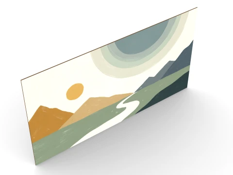 Wall Painting 3D Model