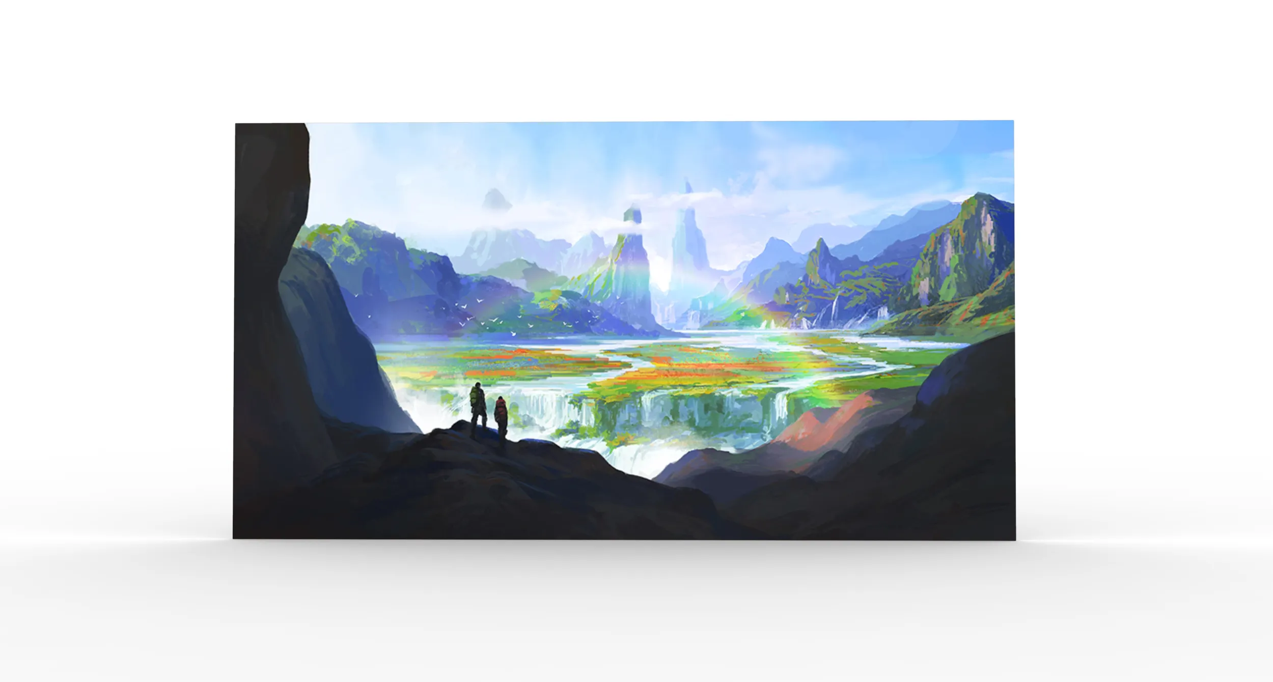 Wall Painting 3D Model .c4d .max .obj .3ds .fbx .stl .blend