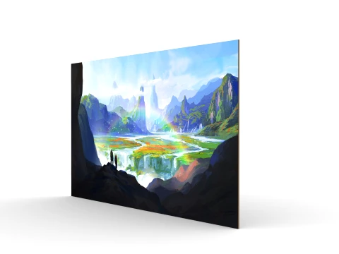 Wall Painting 3D Model