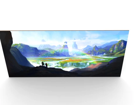 Wall Painting 3D Model