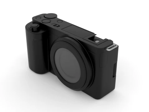 Camera 3D Model