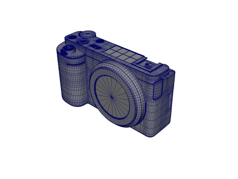 Camera 3D Model