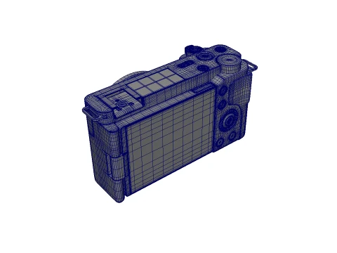 Camera 3D Model