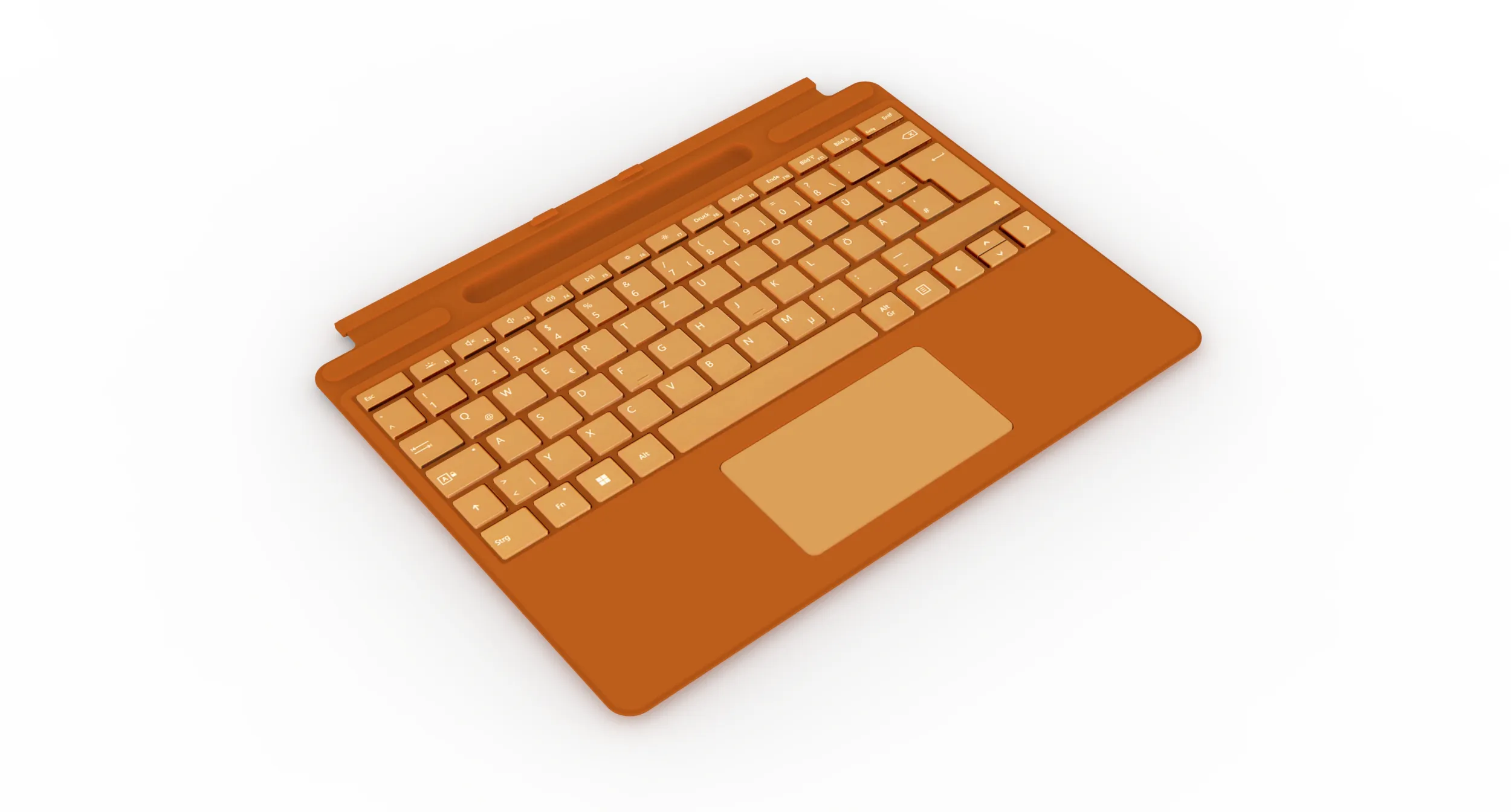 Keyboard 3D Model .c4d .max .obj .3ds .fbx .stl .blend