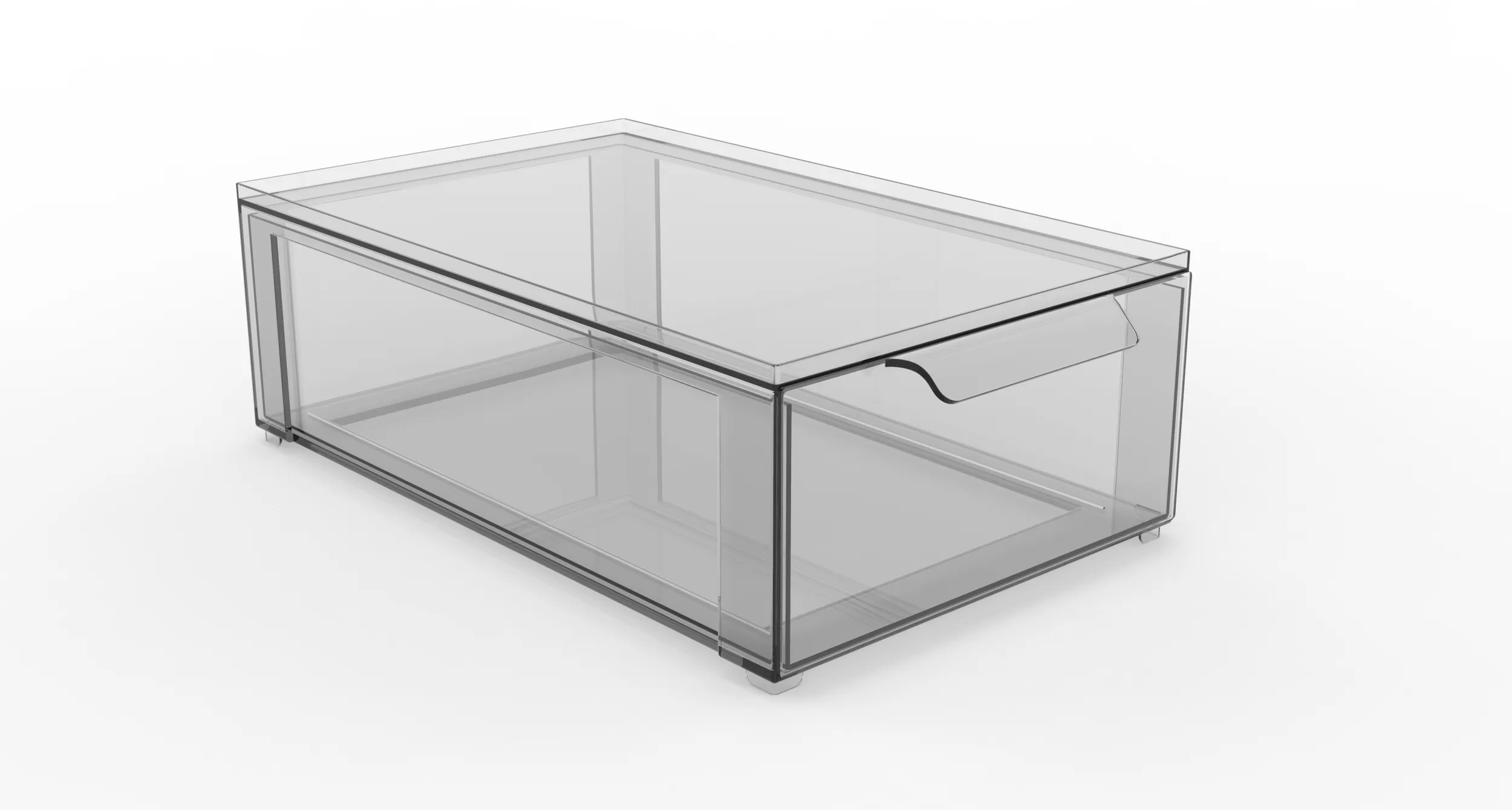Storage Box 3D Model .c4d .max .obj .3ds .fbx .stl .blend 