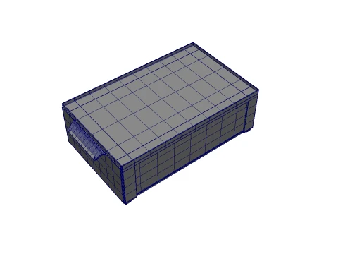 Storage Box 3D Model