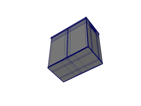 Laundry Basket 3D Model
