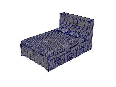Bed 3D Model