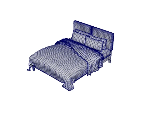 Bed 3D Model