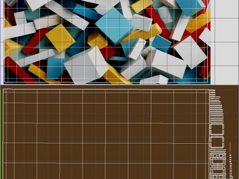 Wall Painting 3D Model