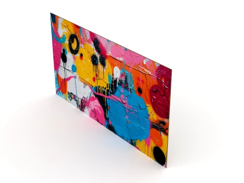 Wall Painting 3D Model