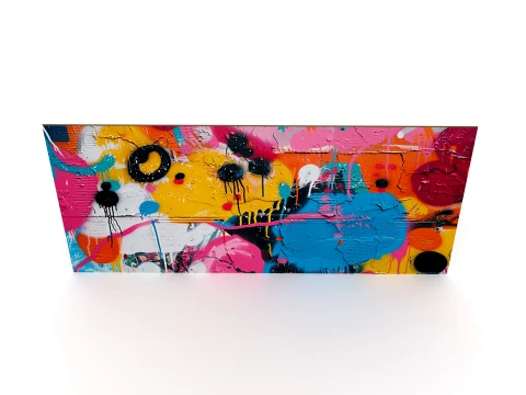 Wall Painting 3D Model