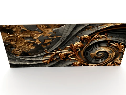 Wall Painting 3D Model