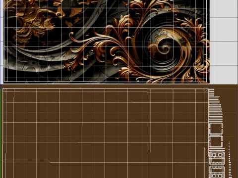 Wall Painting 3D Model