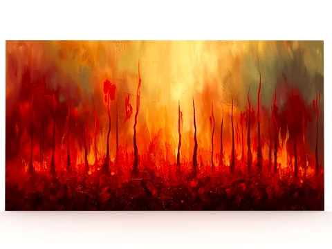 Wall Painting 3D Model