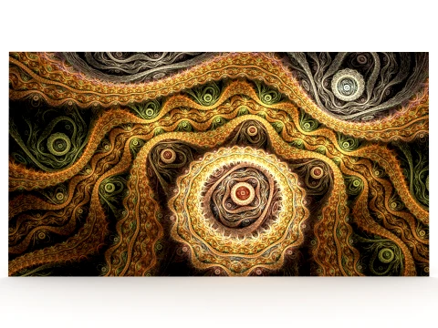 Wall Painting 3D Model