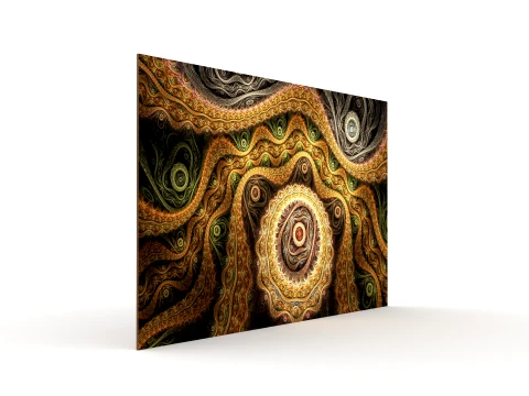Wall Painting 3D Model