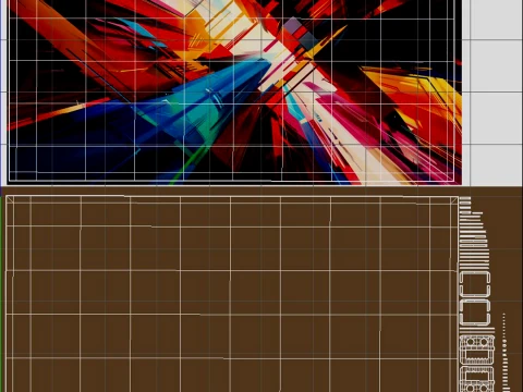 Wall Painting 3D Model