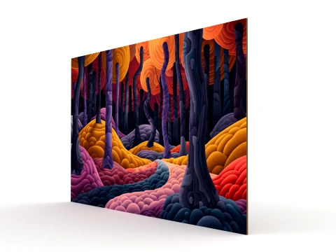 Wall Painting 3D Model