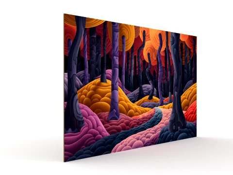 Wall Painting 3D Model