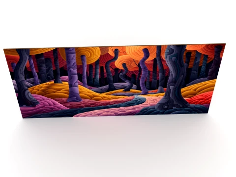 Wall Painting 3D Model