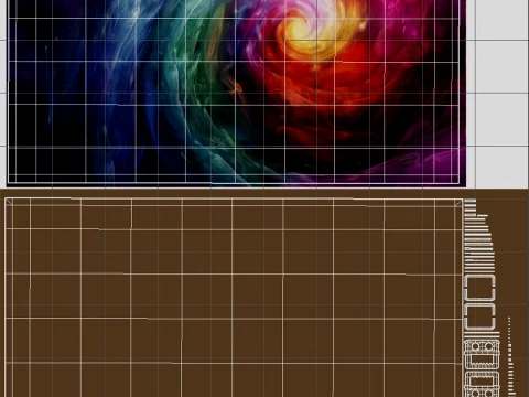 Wall Painting 3D Model
