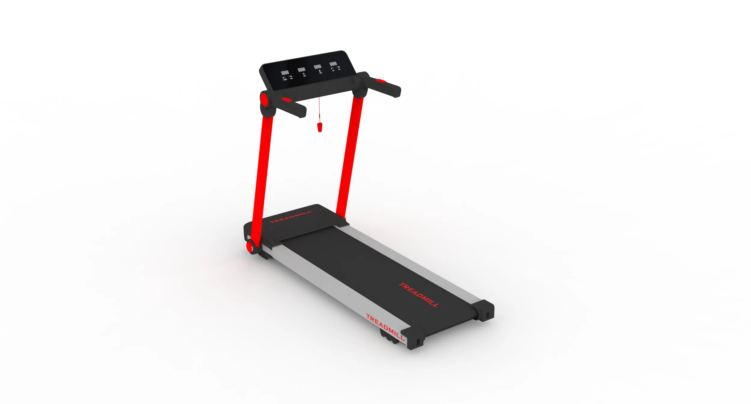 Treadmills 3D Model .c4d .max .obj .3ds .fbx .stl .blend