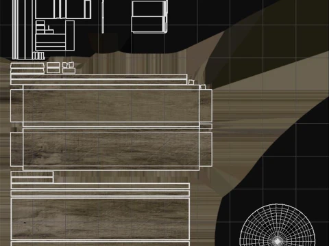 Console Table 3D Model