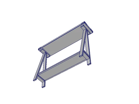 Console Table 3D Model