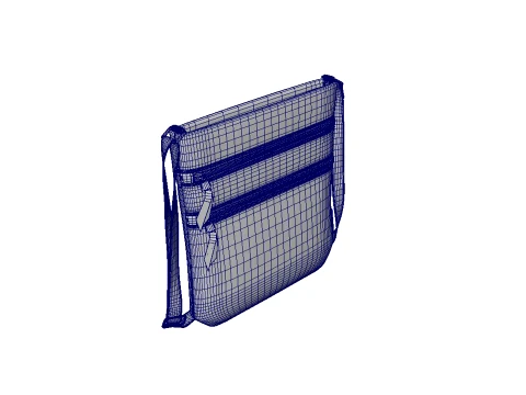 Crossbody Purse 3D Model