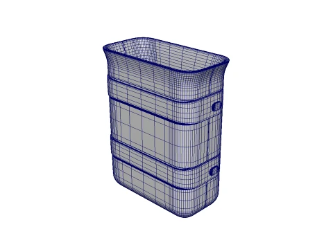 Freezer Food Block Maker 3D Model