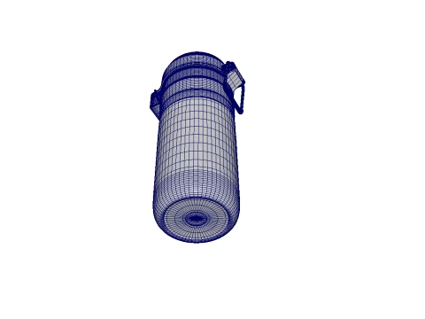 Water bottle 3D Model
