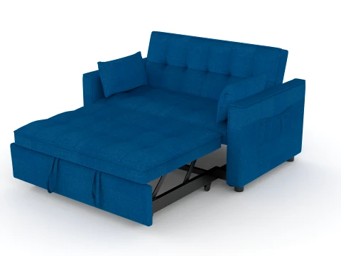 Sleeper Sofa Bed 3D Model