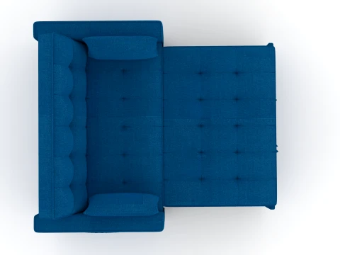 Sleeper Sofa Bed 3D Model