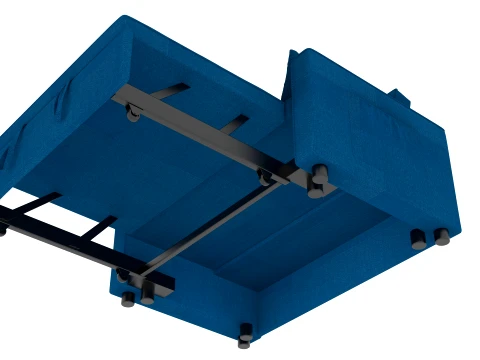 Sleeper Sofa Bed 3D Model