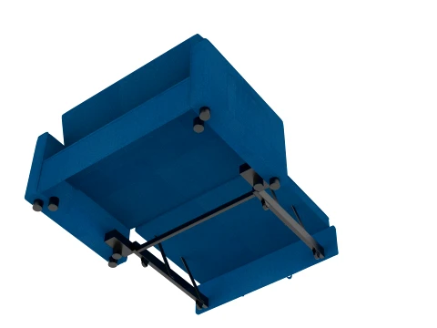 Sleeper Sofa Bed 3D Model