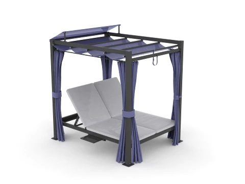 Hardtop Gazebo 3D Model