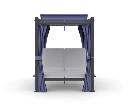 Hardtop Gazebo 3D Model