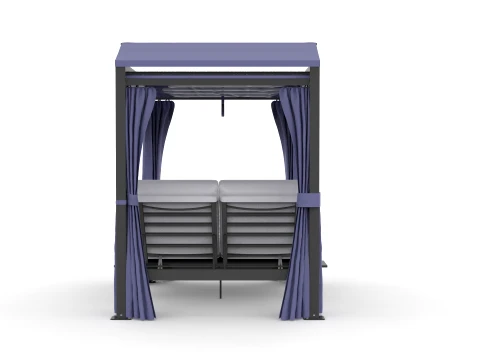 Hardtop Gazebo 3D Model