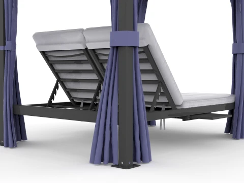 Hardtop Gazebo 3D Model