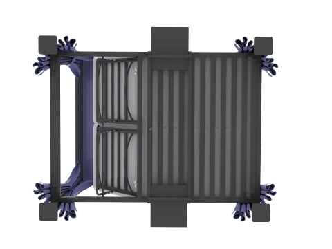Hardtop Gazebo 3D Model
