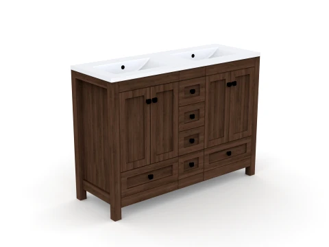 Modern Banyo Vanity Dolabı 3D Model