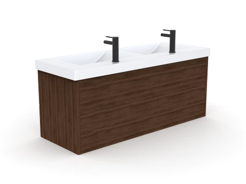 Modern Bathroom Vanity Cabinet 3D Model