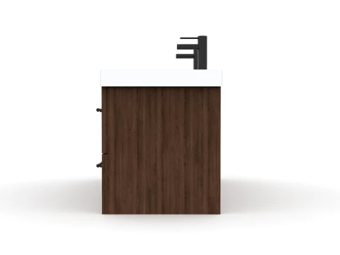 Modern Bathroom Vanity Cabinet 3D Model