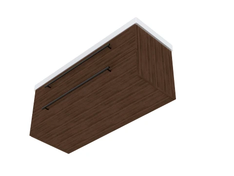 Modern Bathroom Vanity Cabinet 3D Model