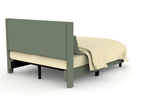 Bed Pillow Mattress Bedsheet 3D Model