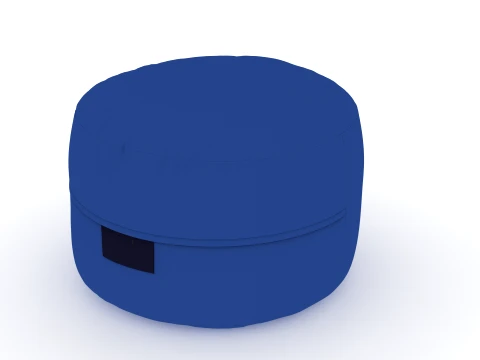 Poggiapiedi ottomano Modello 3D